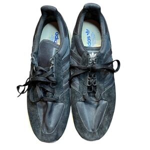 Adidas Forest Grove Shoes Mens Size 12 Black‎ Suede Mesh Running Sneakers B37960